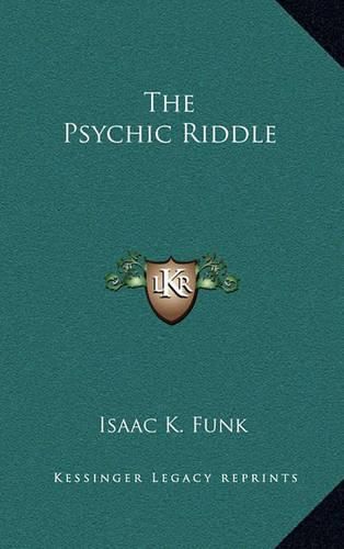 Cover image for The Psychic Riddle