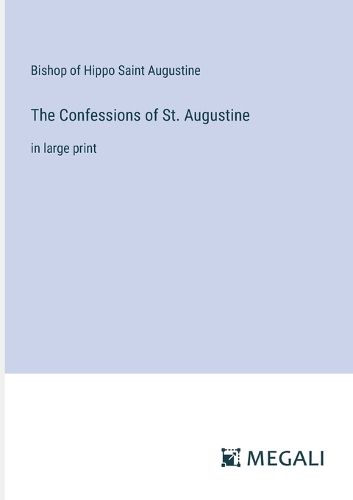 Cover image for The Confessions of St. Augustine