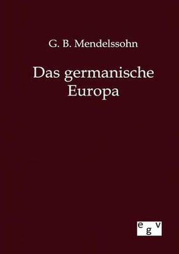 Cover image for Das germanische Europa