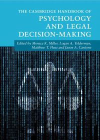 Cover image for The Cambridge Handbook of Psychology and Legal Decision-Making