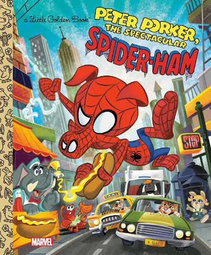 Cover image for Spider-Ham Little Golden Book (Marvel Spider-Man)