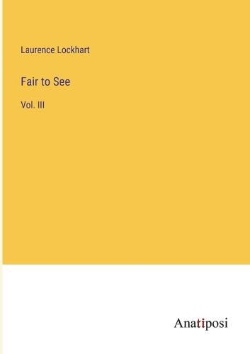 Cover image for Fair to See