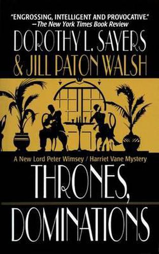 Cover image for Thrones, Dominations: A Lord Peter Wimsey / Harriet Vane Mystery