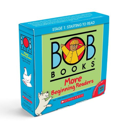 Cover image for Bob Books - More Beginning Readers Box Set Phonics, Ages 4 and Up, Kindergarten (Stage 1: Starting to Read)