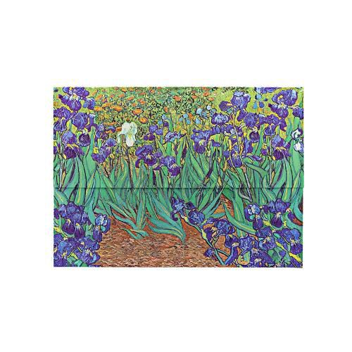 Cover image for Van Gogh's Irises Document Folder (Wrap Closure)