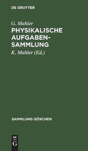 Cover image for Physikalische Aufgabensammlung