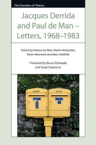 Cover image for Jacques Derrida and Paul de Man - Letters, 1968-1983
