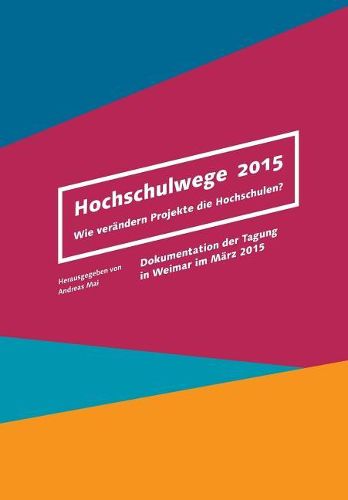 Cover image for Hochschulwege 2015