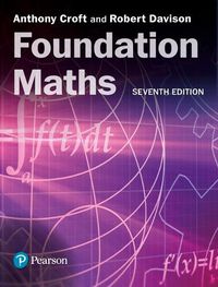 Cover image for Foundation Maths -- MyLab Math with Pearson eText