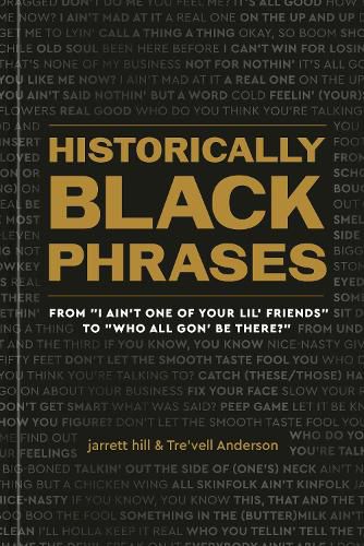 Cover image for Historically Black Phrases