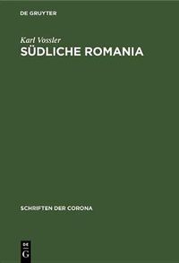 Cover image for Sudliche Romania