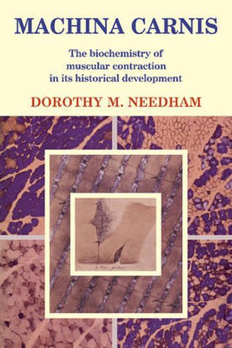 Cover image for Machina Carnis: The Biochemistry of Muscular Contraction in its Historical Development