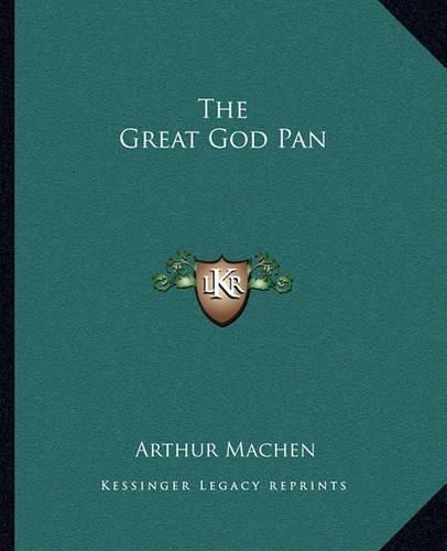 Cover image for The Great God Pan