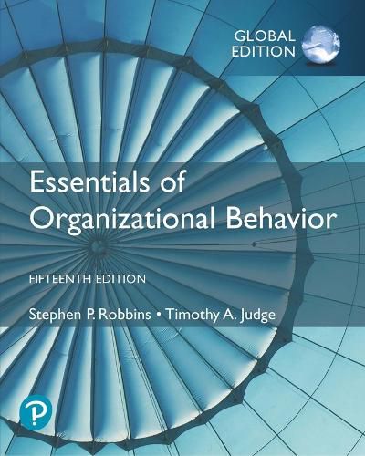 Cover image for Essentials of Organizational Behaviour, Global Edition