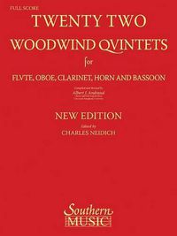 Cover image for 22 Woodwind Quintets: Woodwind Quintet