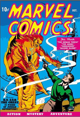 Cover image for Golden Age Marvel Comics Omnibus Vol. 1