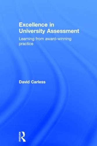 Cover image for Excellence in University Assessment: Learning from award-winning practice