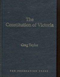 Cover image for The Constitution of Victoria