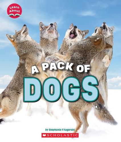 Cover image for A Pack of Dogs (Learn About: Animals)