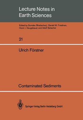 Cover image for Contaminated Sediments: Lectures on Environmental Aspects of Particle-Associated Chemicals in Aquatic Systems