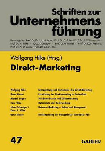 Cover image for Direkt-Marketing