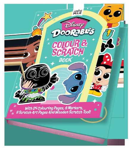 Cover image for Disney Doorables Colour and Scratch Book