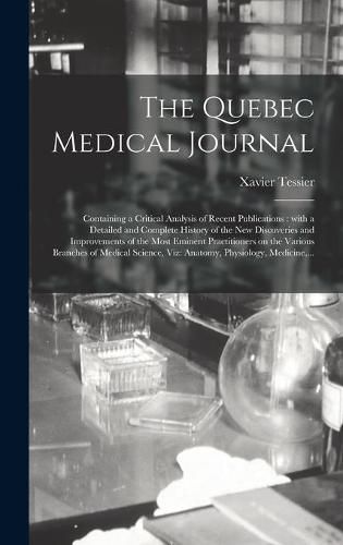 Cover image for The Quebec Medical Journal [microform]