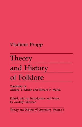 Cover image for Theory and History of Folklore
