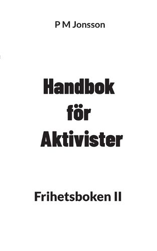 Cover image for Handbok foer Aktivister