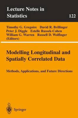 Modelling Longitudinal and Spatially Correlated Data