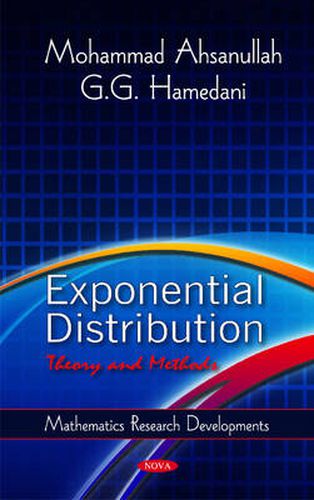 Cover image for Exponential Distribution: Theory & Methods