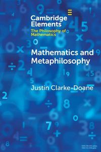Cover image for Mathematics and Metaphilosophy