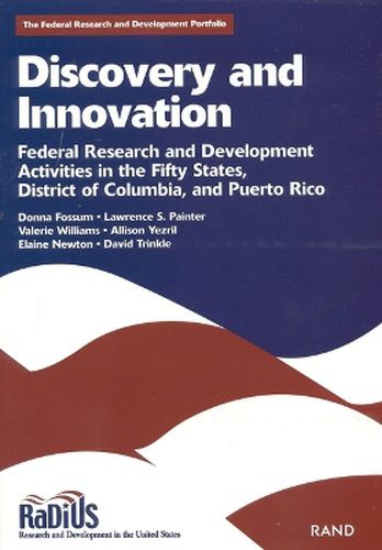 Discovery and Innovation: Federal Research and Development Activities in the Fifty States, District of Columbia, and Puerto Rico