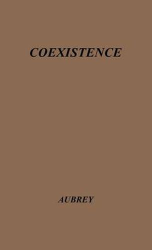 Cover image for Coexistence: Economic Challenge and Response