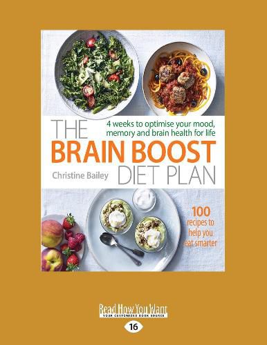 Cover image for Brain Boost Diet Plan: 4 weeks to optimize your mood, memory and brain health for life