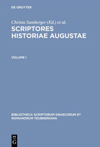 Cover image for Scriptores Historiae Augustae Pb