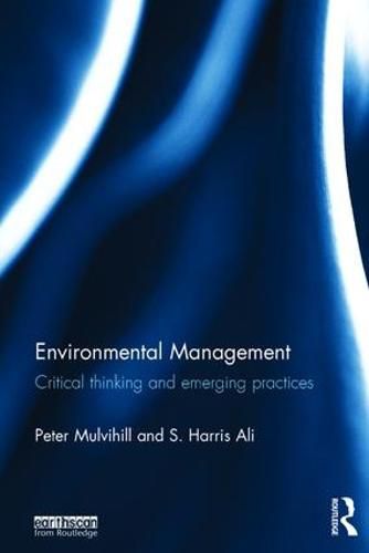 Cover image for Environmental Management: Critical thinking and emerging practices