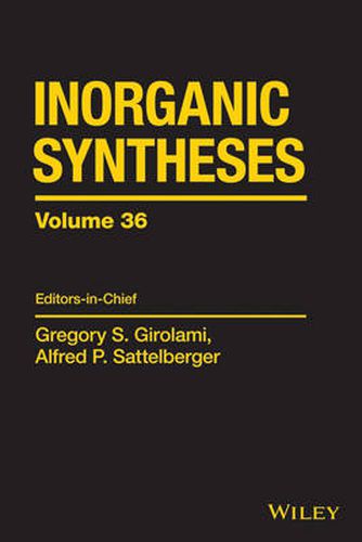 Cover image for Inorganic Syntheses