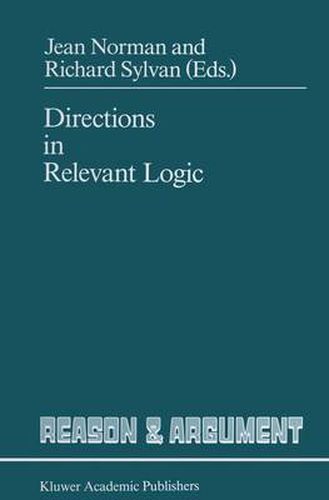 Cover image for Directions in Relevant Logic