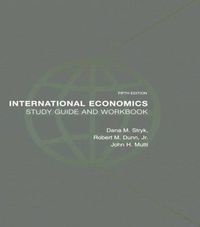 Cover image for International Economics Study Guide and Workbook