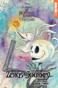 Cover image for Disney Manga: Tim Burton's The Nightmare Before Christmas - Zero's Journey Graphic Novel, Book 3 (Variant)