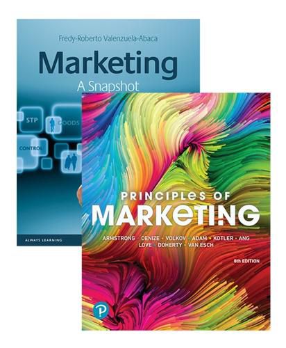 Cover image for Principles of Marketing + Marketing: A Snapshot