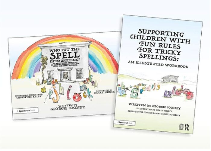 Cover image for Supporting Children with Fun Rules for Tricky Spellings: An Illustrated Storybook and Workbook SET