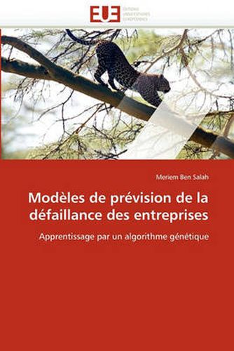 Cover image for Modeles de Prevision de La Defaillance Des Entreprises