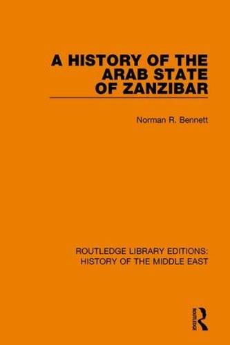 Cover image for A History of the Arab State of Zanzibar