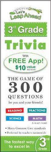 Cover image for Let's Leap Ahead 3rd Grade Trivia Notepad: The Game of 300 Questions for you and your friends!