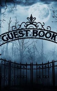 Cover image for Halloween Haunted Graveyard Guest Book