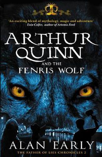 Cover image for Arthur Quinn and the Fenris Wolf