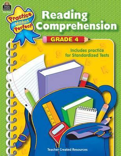 Cover image for Reading Comprehension Grade 4