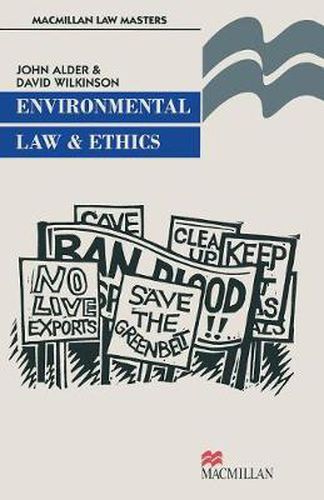 Cover image for Environmental Law and Ethics